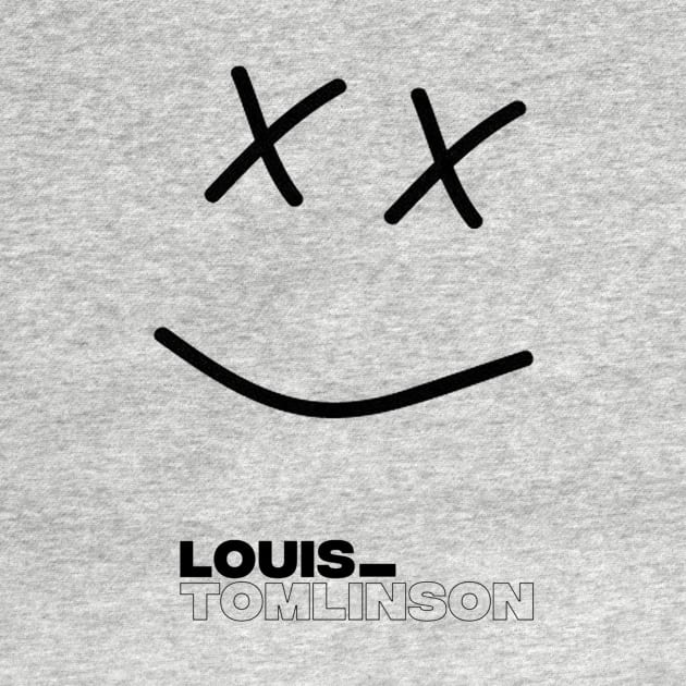 Louis Tomlinson Smiley Face by fueledbyclique